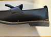 Mocasini barbati negri, tapla subtire, piele eco, comozi cu mic defect DEF788 T53-1